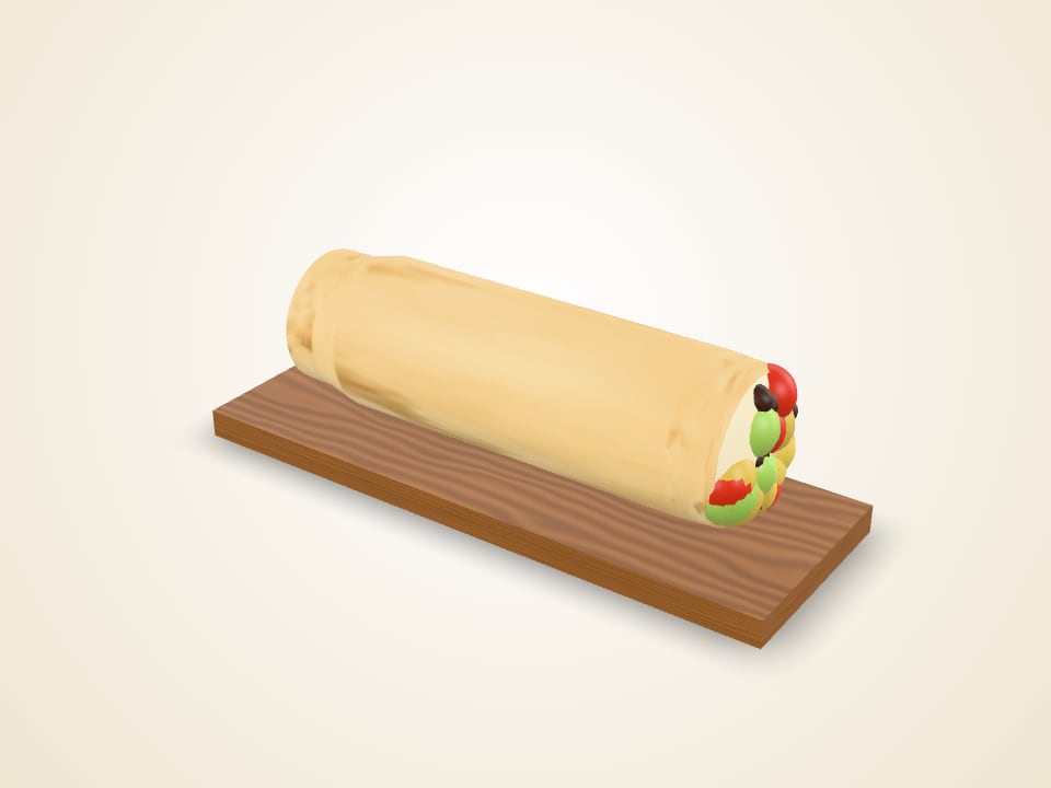 Grilled Chicken Burrito